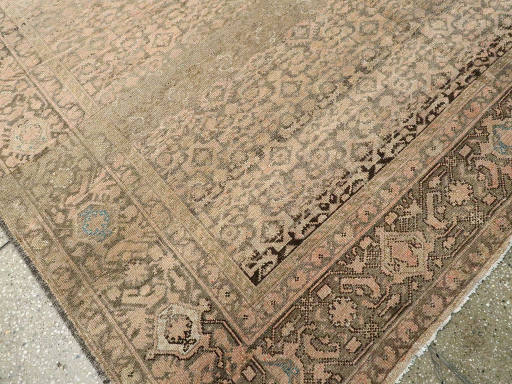 Vintage Persian Malayer Carpet, No.13319 - Staging