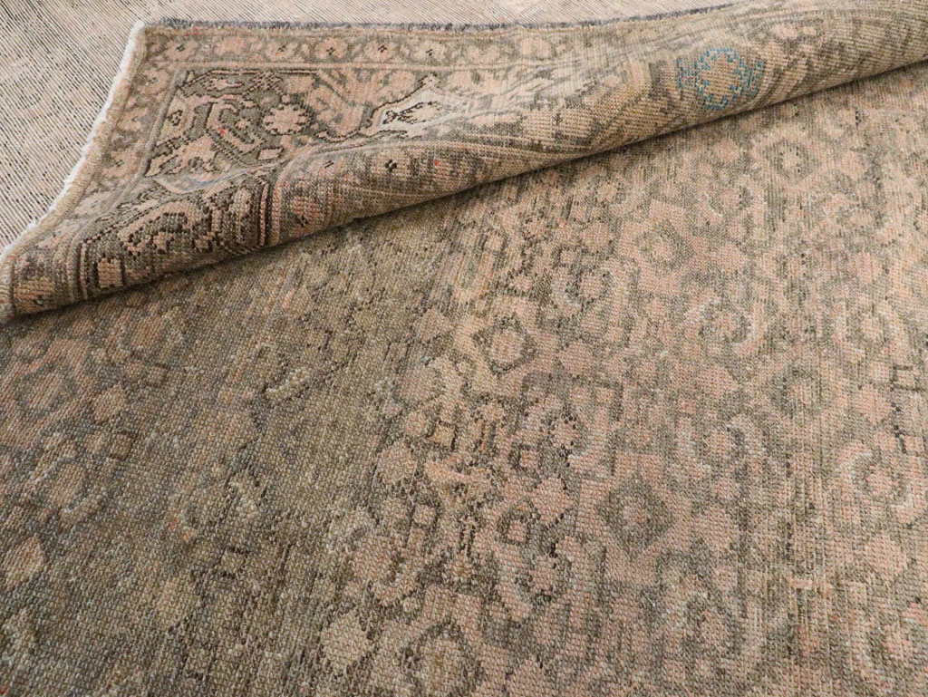 Vintage Persian Malayer Carpet, No.13319 - Staging