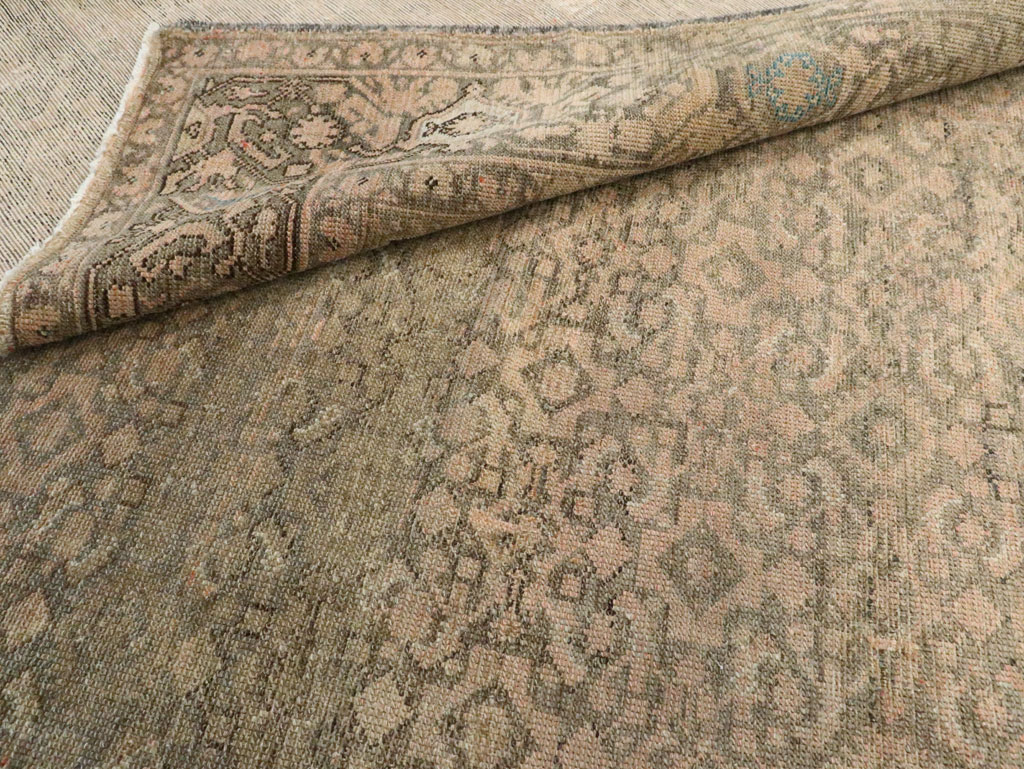 Vintage Persian Malayer Carpet, No.13319 - Staging