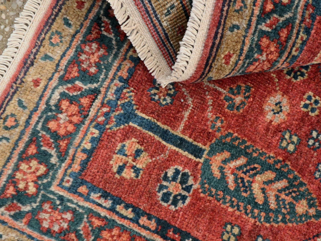 Antique Persian Fereghan Rug, No.13321 - Staging