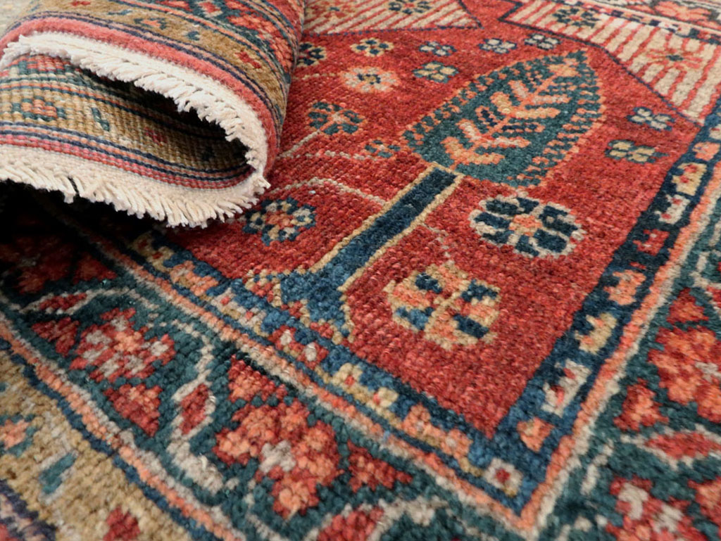 Antique Persian Fereghan Rug, No.13321 - Staging