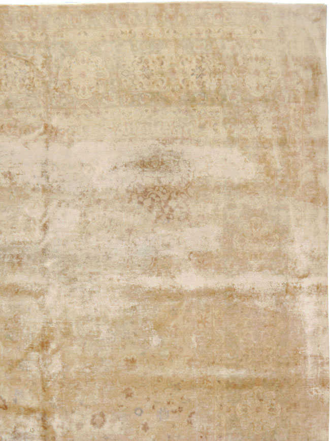 Antique Persian Tabriz Carpet, No.13335 - Staging