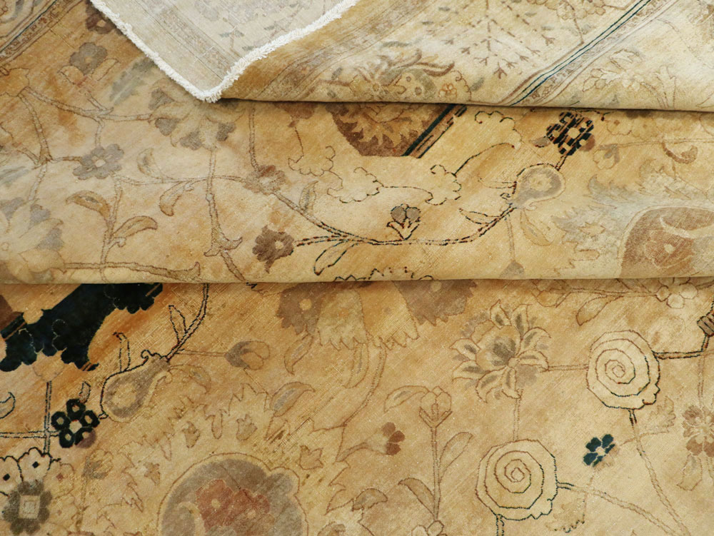 Antique Persian Tabriz Carpet, No.13346 - Staging