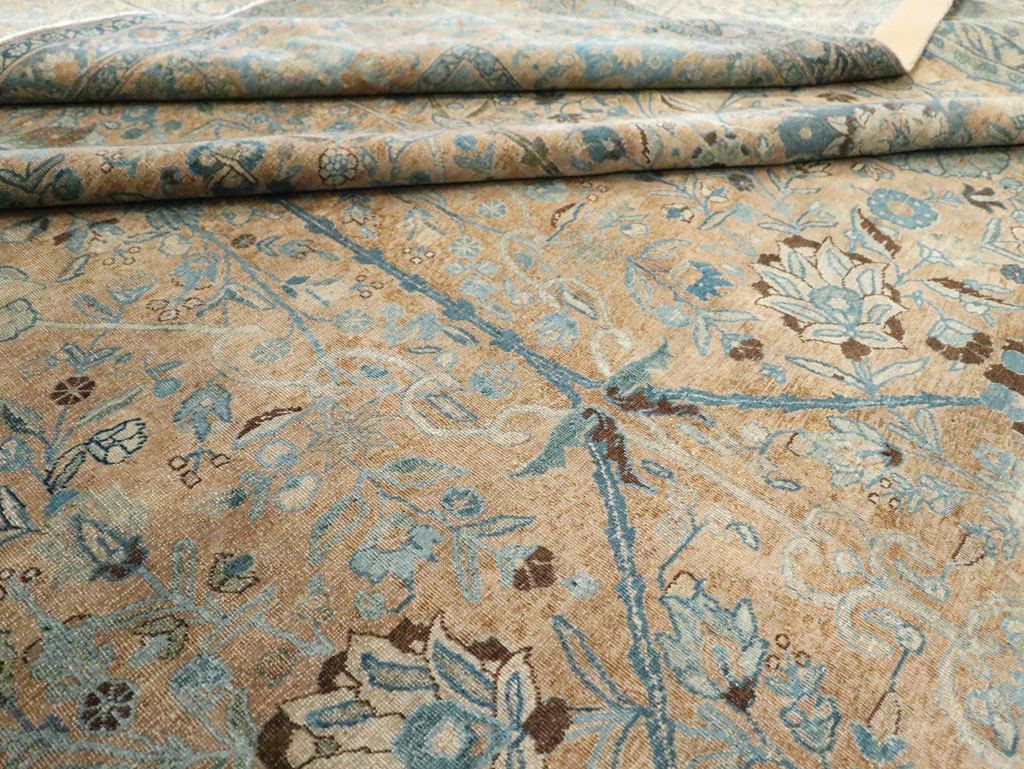 Antique Persian Tabriz Carpet, No.13347 - Staging