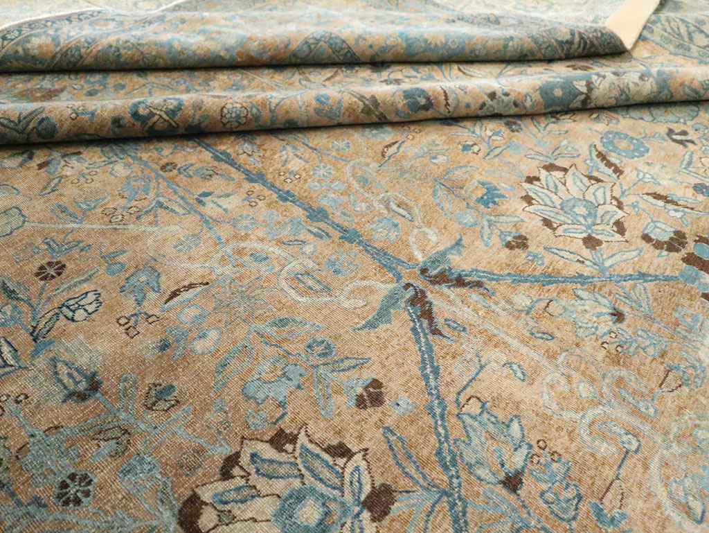 Antique Persian Tabriz Carpet, No.13347 - Staging
