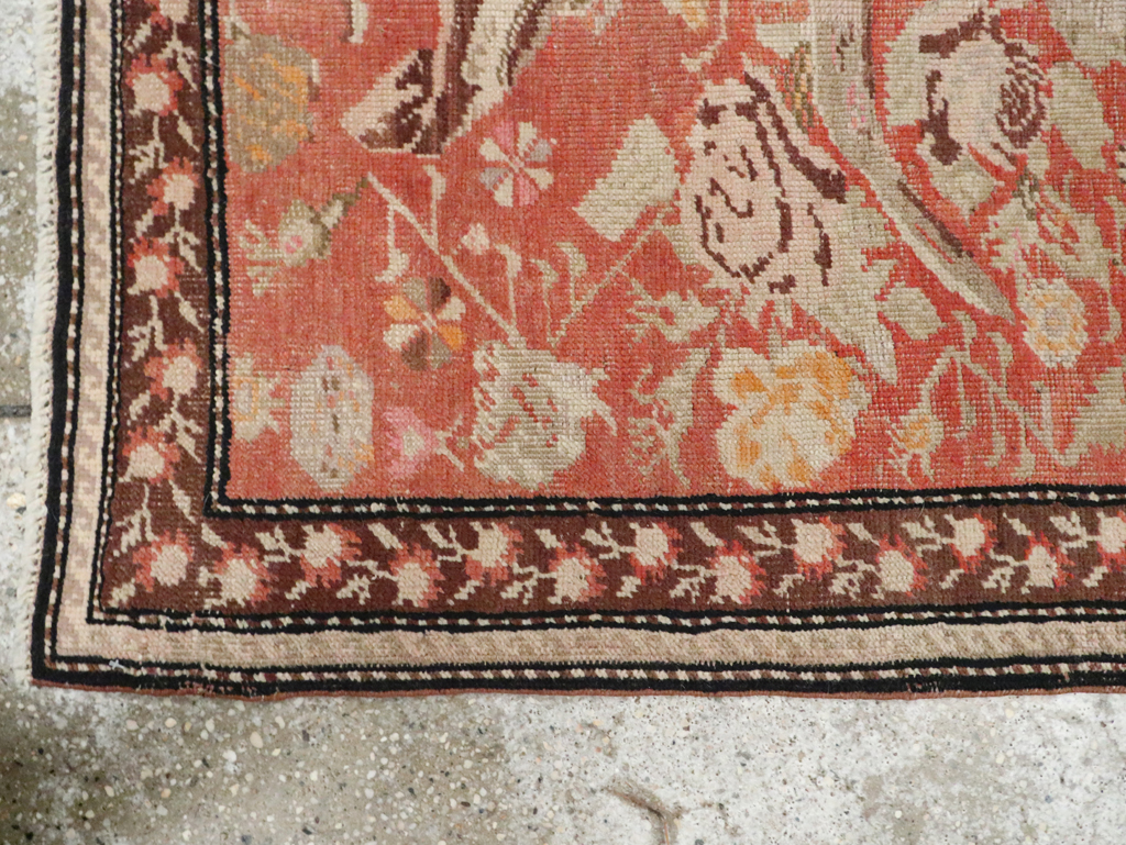 Antique Caucasian Karabagh Rug, No.13359 - Staging