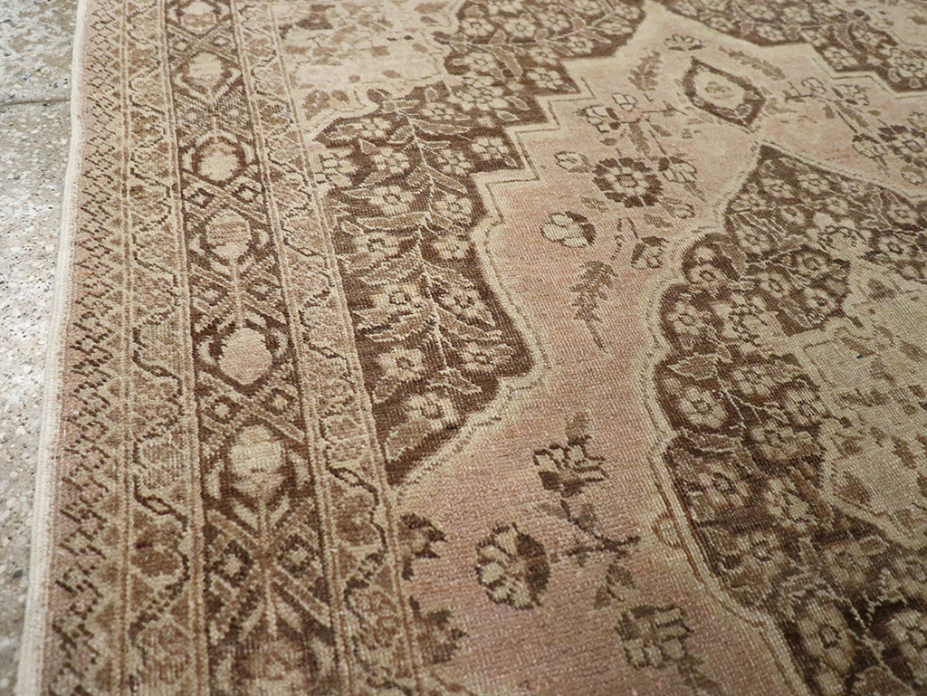 Antique Persian Tabriz Rug, No.13360 - Staging