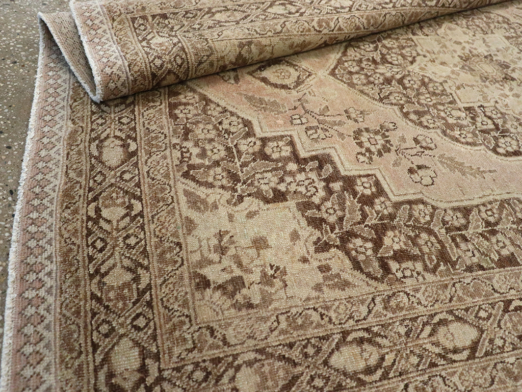 Antique Persian Tabriz Rug, No.13360 - Staging
