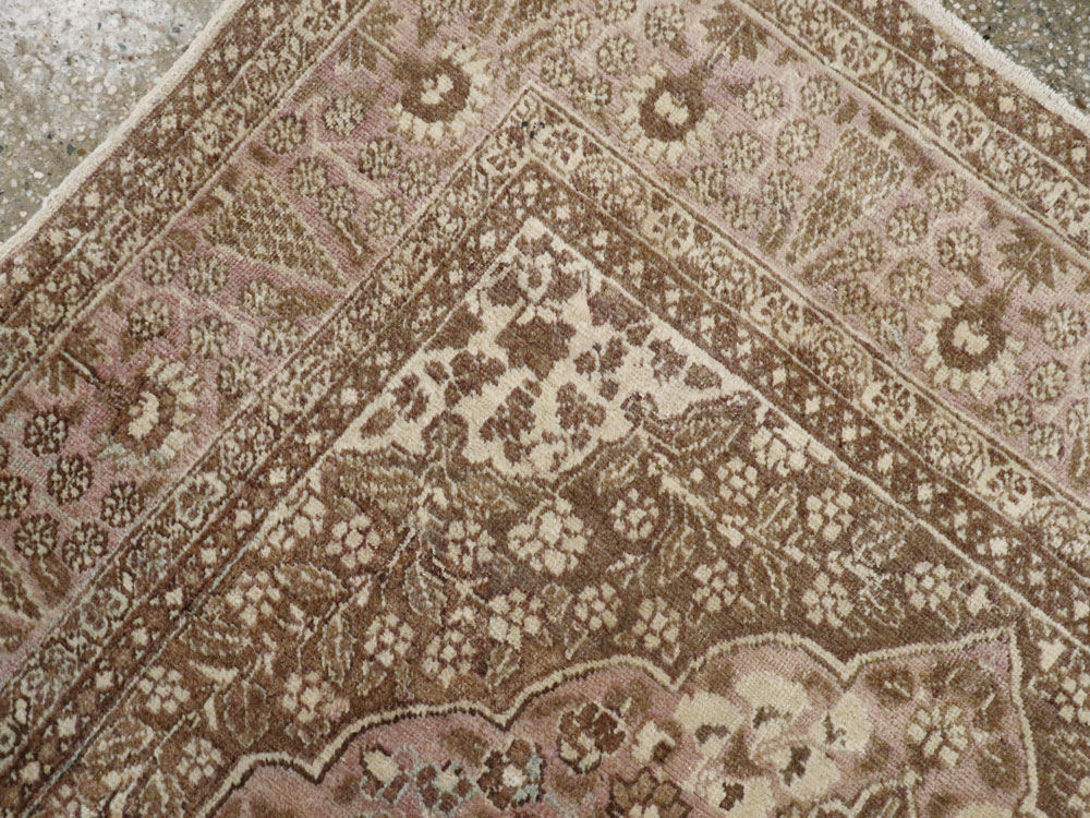 Antique Persian Tabriz Rug, No.13363 - Staging