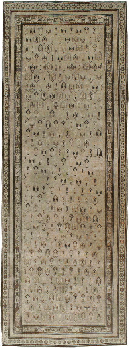 Antique Caucasian Karabagh Runner, No.13364 - Staging