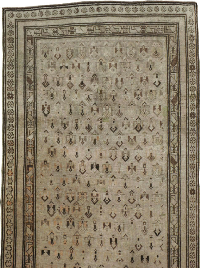 Antique Caucasian Karabagh Runner, No.13364 - Staging