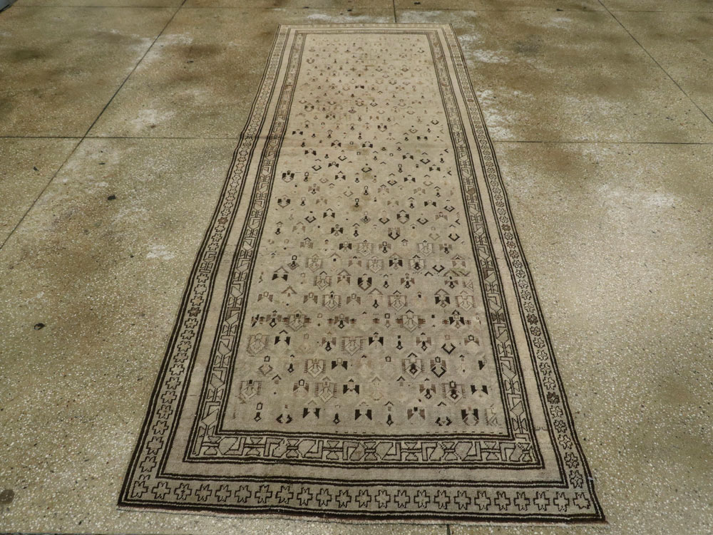 Antique Caucasian Karabagh Runner, No.13364 - Staging