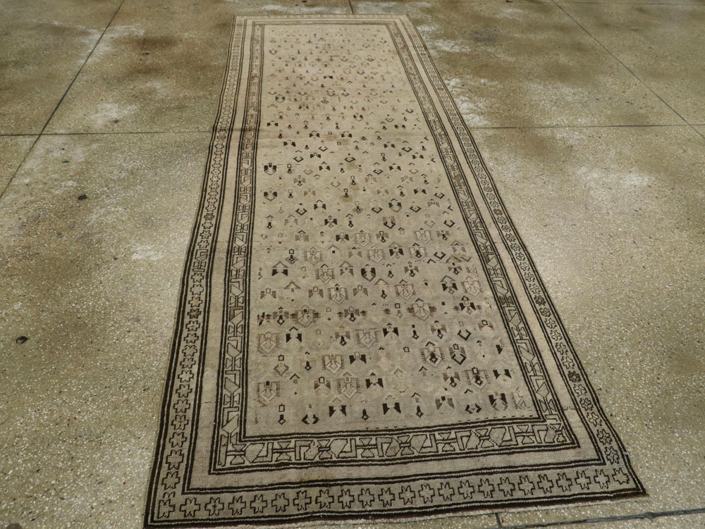 Antique Caucasian Karabagh Runner, No.13364 - Staging