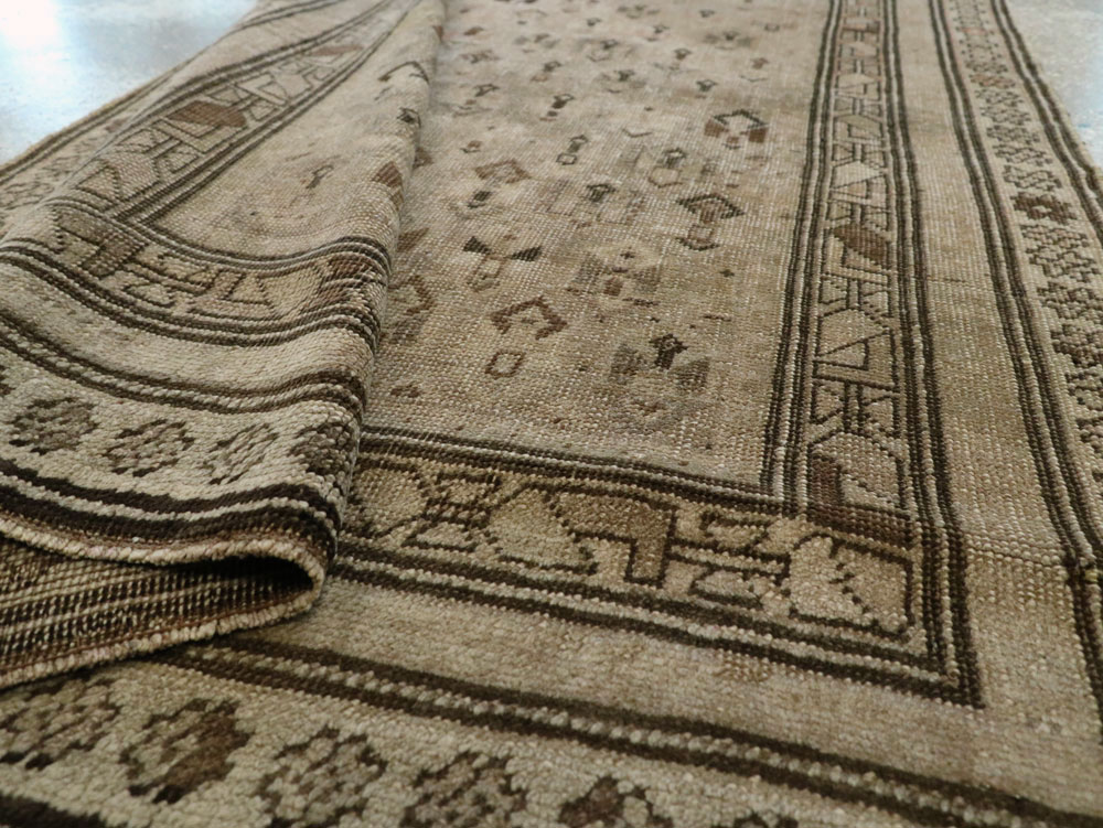 Antique Caucasian Karabagh Runner, No.13364 - Staging