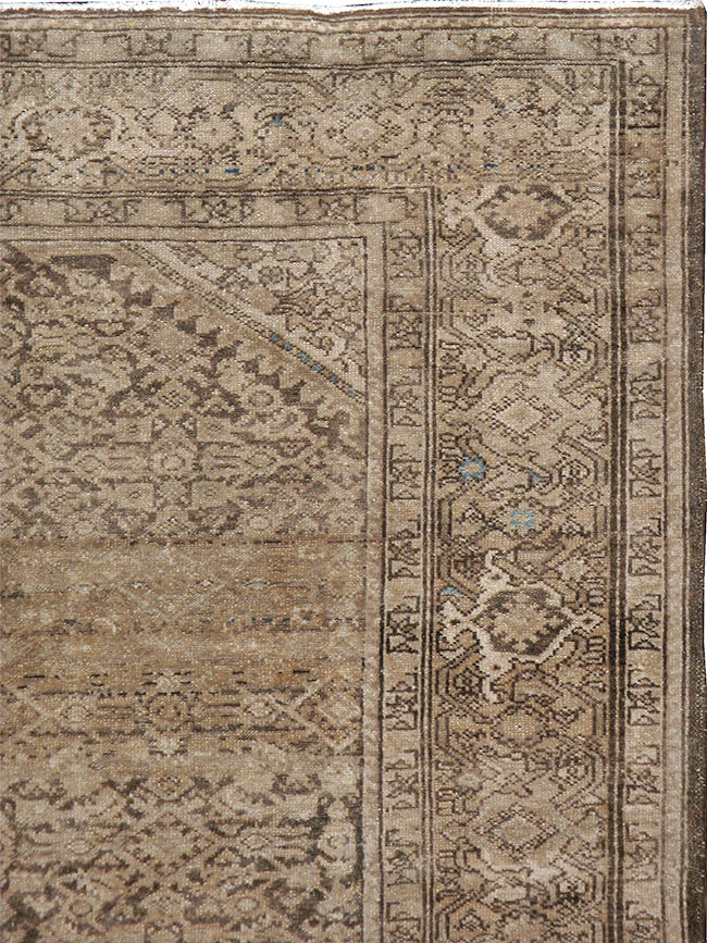 Antique Persian Malayer Rug, No.13367 - Staging