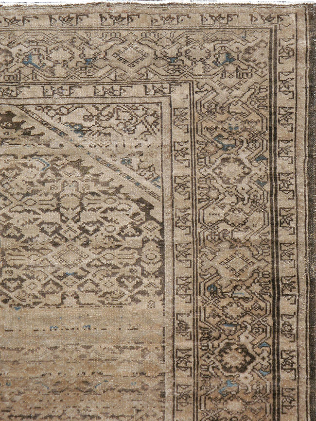 Antique Persian Malayer Rug, No.13367 - Staging