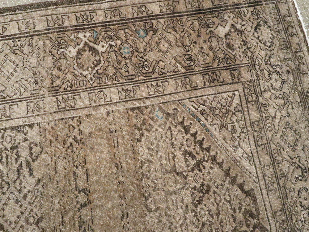 Antique Persian Malayer Rug, No.13367 - Staging