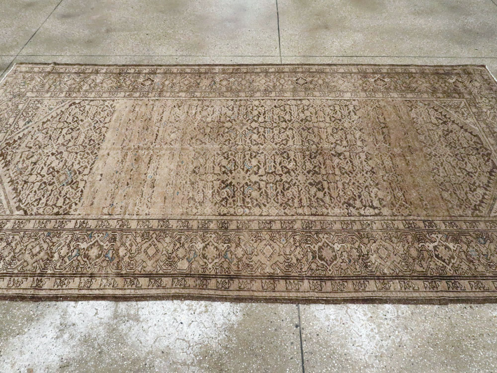 Antique Persian Malayer Rug, No.13367 - Staging