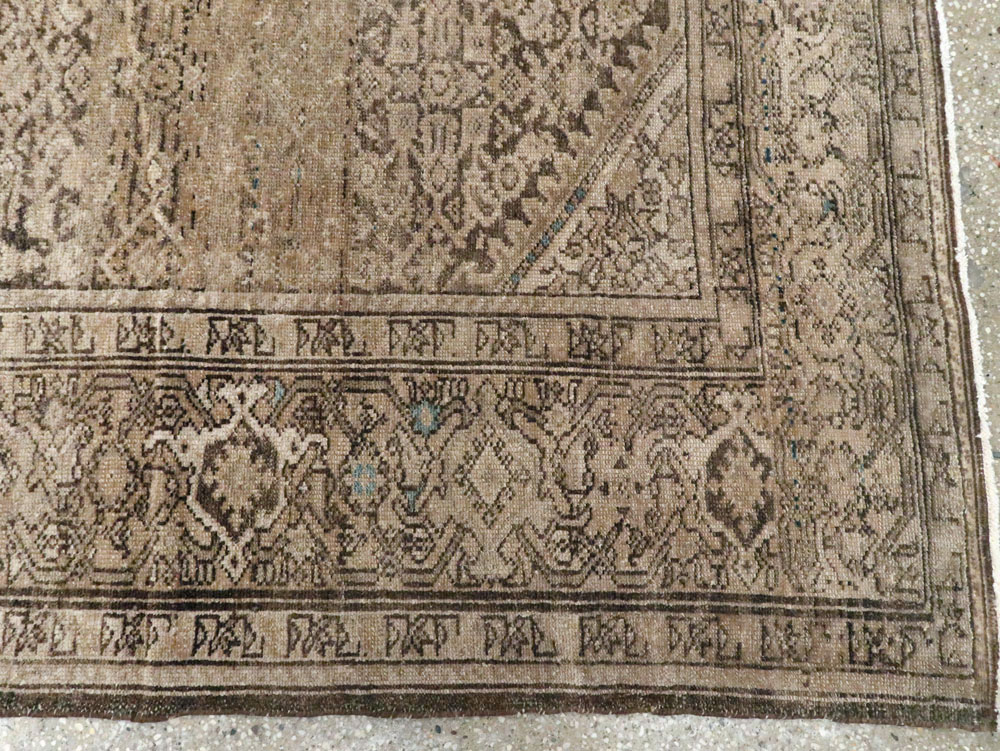 Antique Persian Malayer Rug, No.13367 - Staging