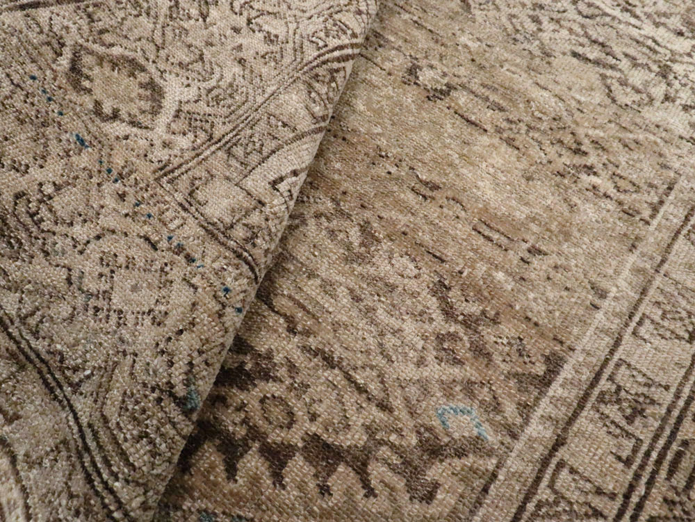 Antique Persian Malayer Rug, No.13367 - Staging