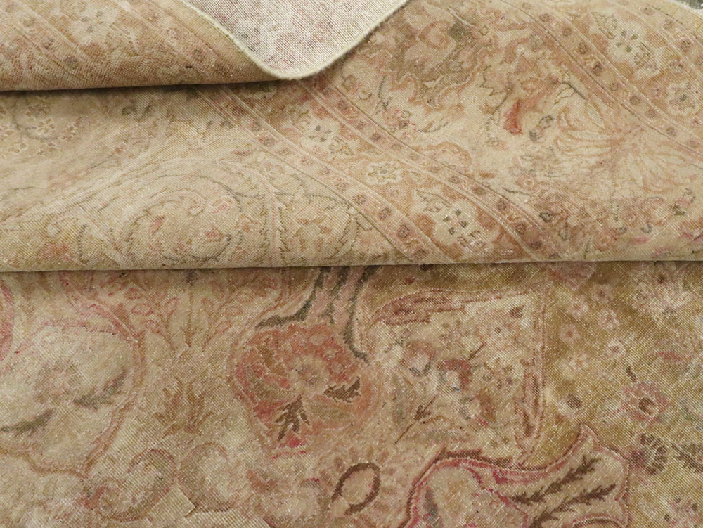 Antique Persian Tabriz Carpet, No.13399 - Staging