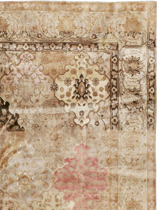 Antique Persian Tabriz Carpet, No.13411 - Staging