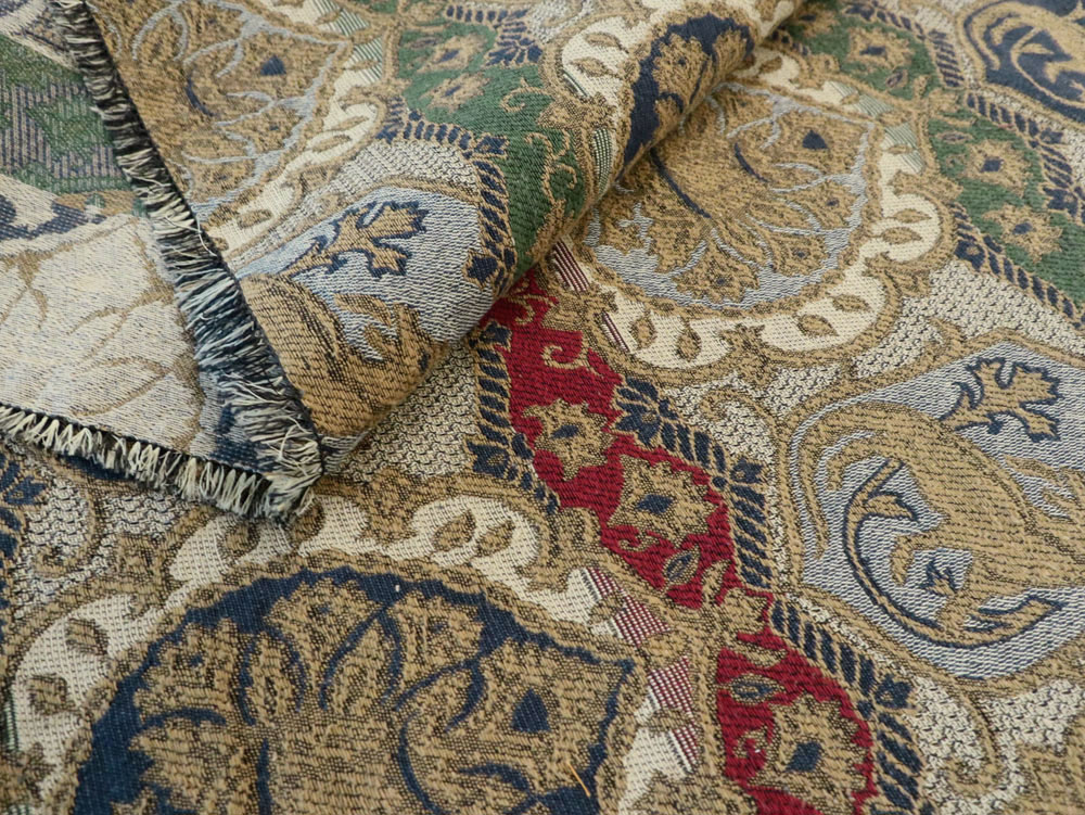 Vintage Persian Textile runner, No.13416 - Staging