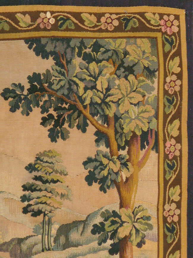 Antique French Tapestry, No.13436 - Staging