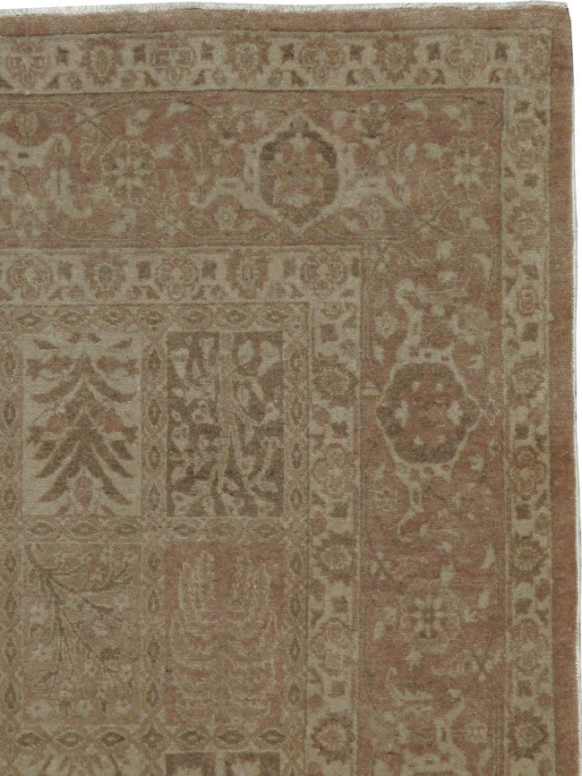 Antique Persian Tabriz Rug, No.13441 - Staging