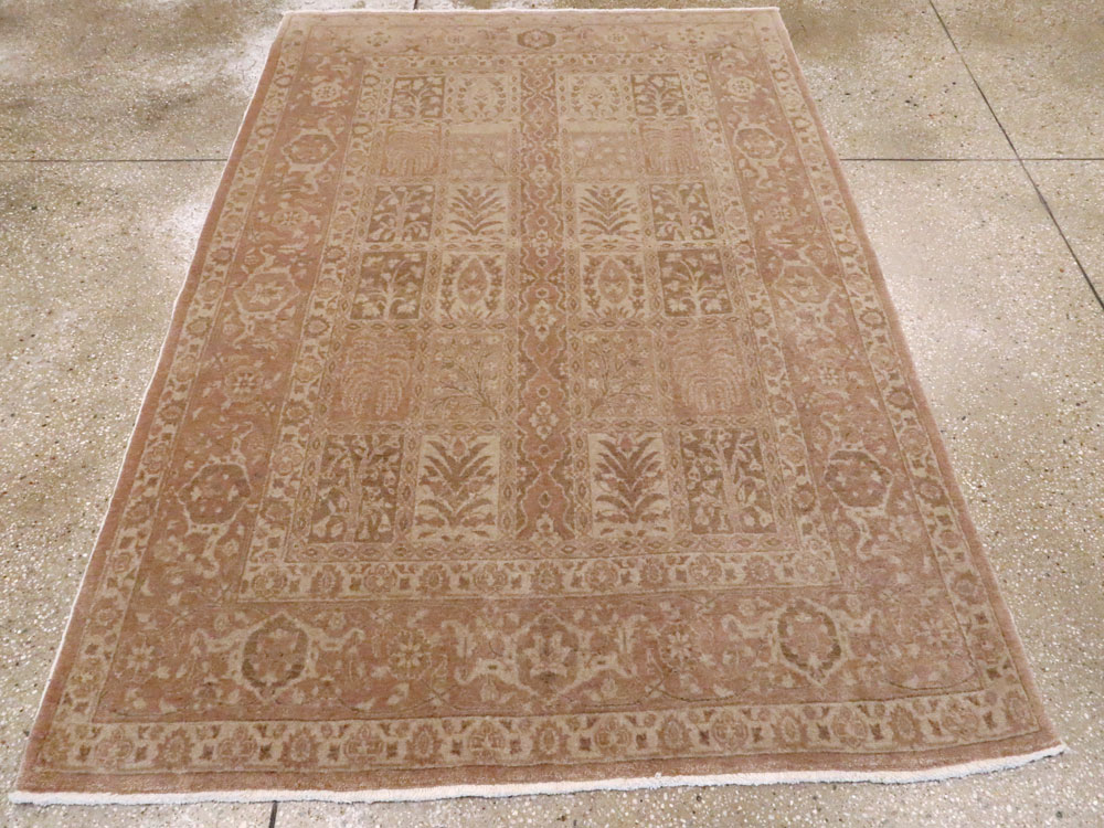 Antique Persian Tabriz Rug, No.13441 - Staging
