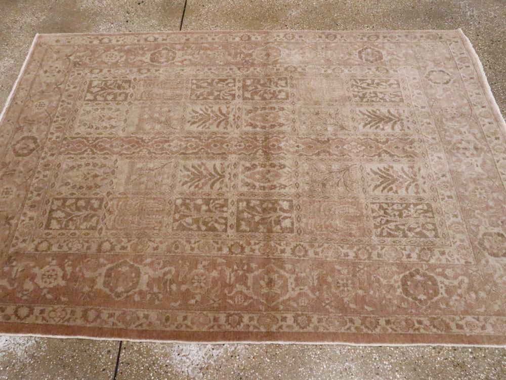 Antique Persian Tabriz Rug, No.13441 - Staging