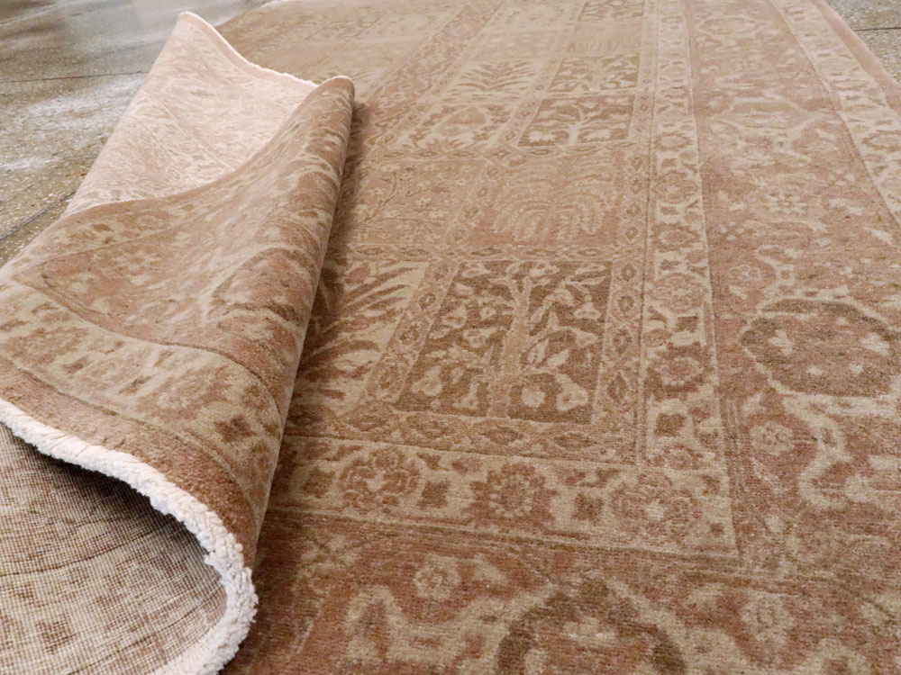 Antique Persian Tabriz Rug, No.13441 - Staging