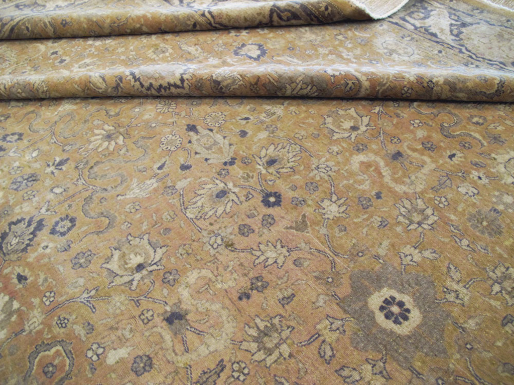 Antique Turkish Herekeh Oversize Carpet, No.13453 - Staging
