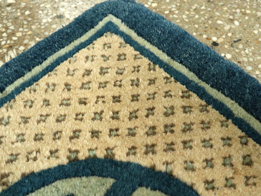 Antique Chinese Peking Rug, No.13478 - Staging