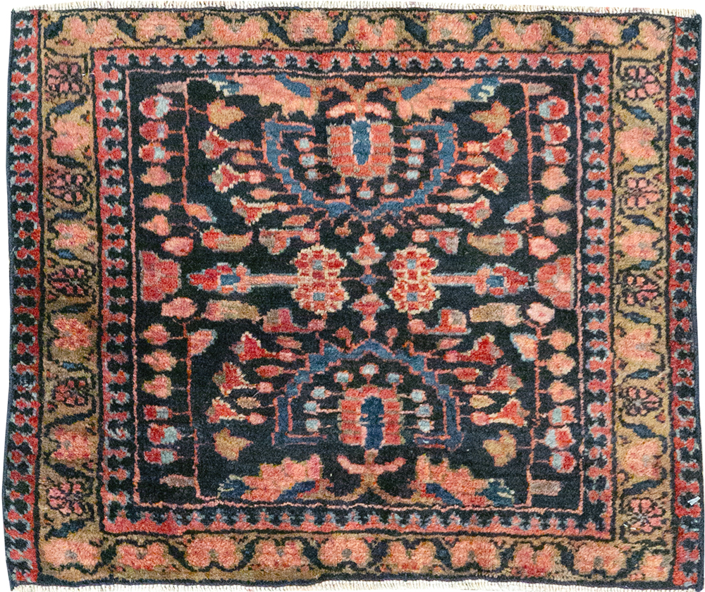 Vintage Persian Lilihan Rug, No.13480 - Staging