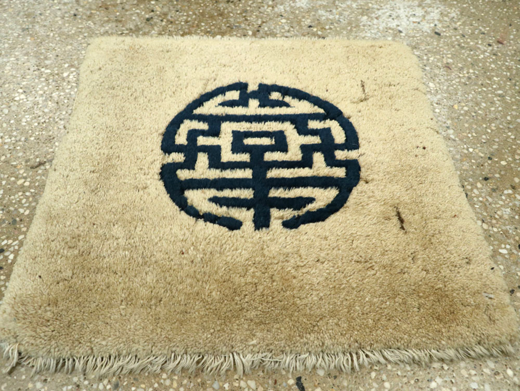 Antique Chinese Peking Rug, No.13505 - Staging