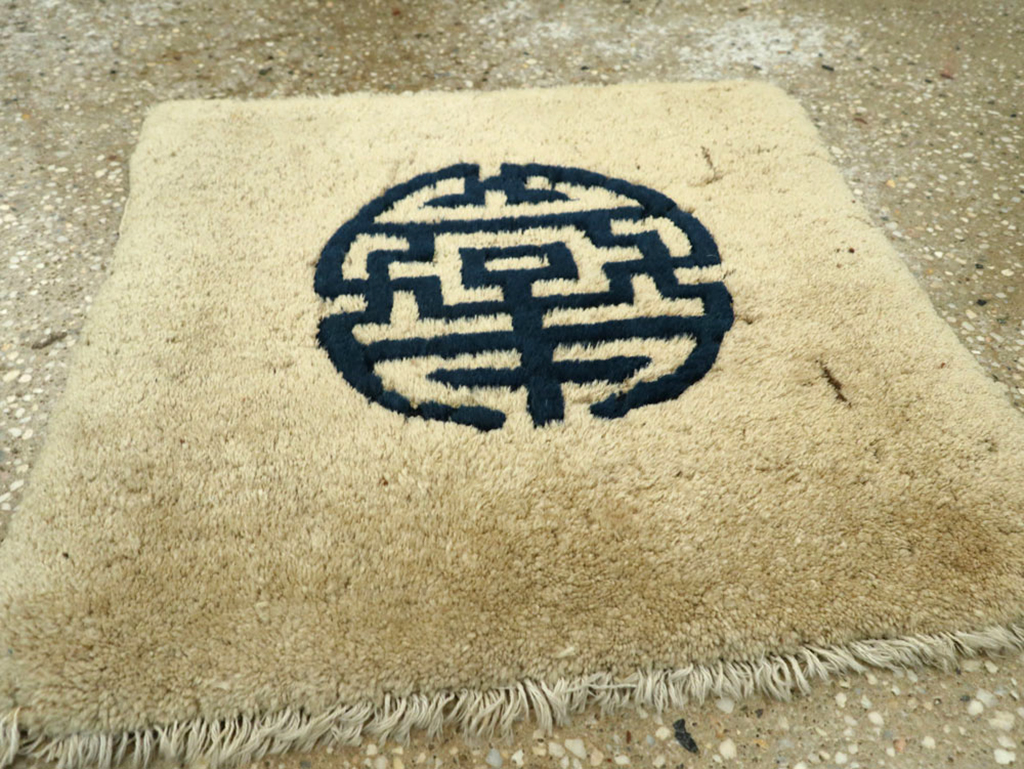 Antique Chinese Peking Rug, No.13505 - Staging