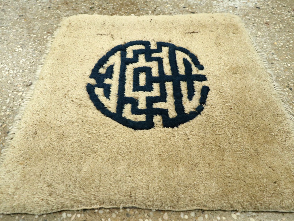 Antique Chinese Peking Rug, No.13505 - Staging