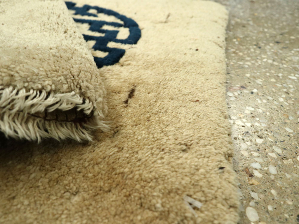 Antique Chinese Peking Rug, No.13505 - Staging