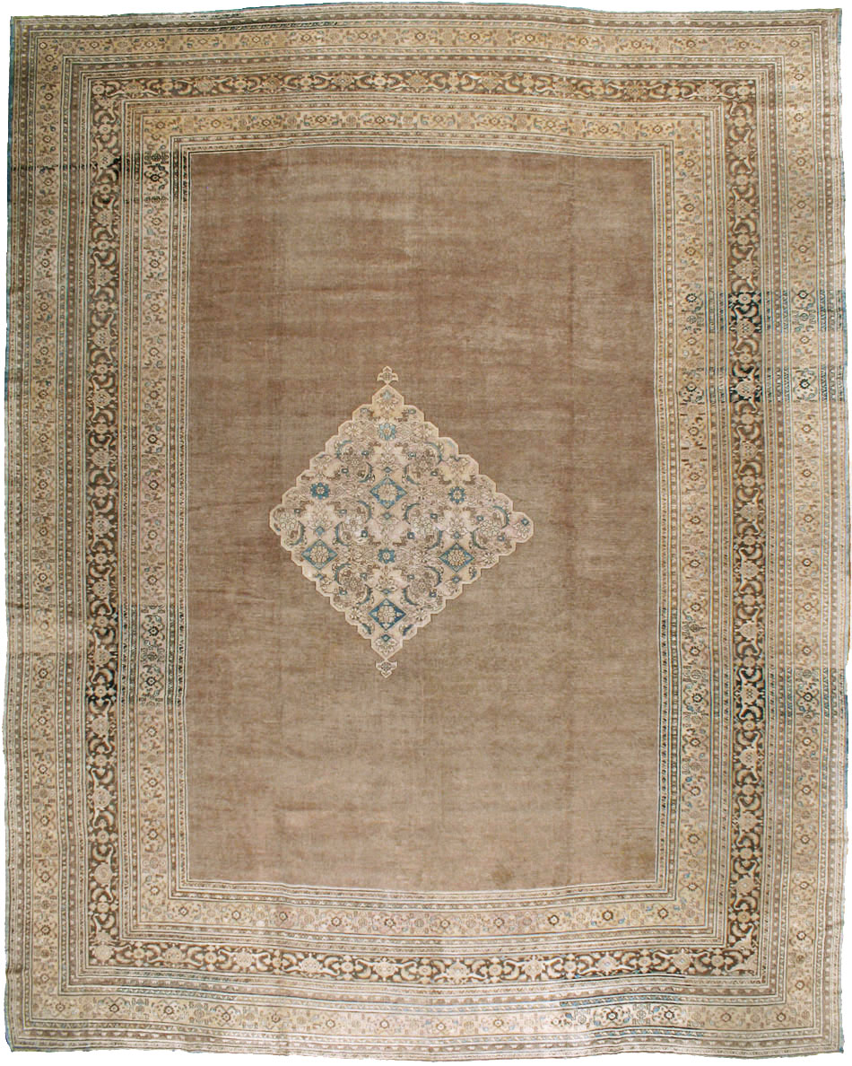 Antique Persian Khorossan Carpet, No.13548 - Staging