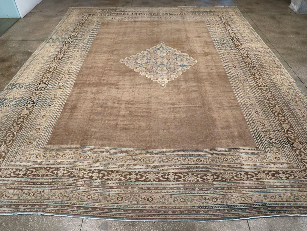 Antique Persian Khorossan Carpet, No.13548 - Staging