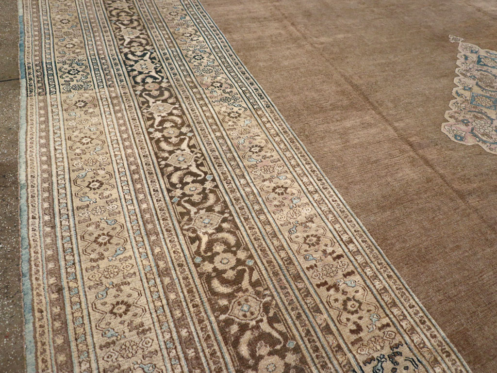 Antique Persian Khorossan Carpet, No.13548 - Staging
