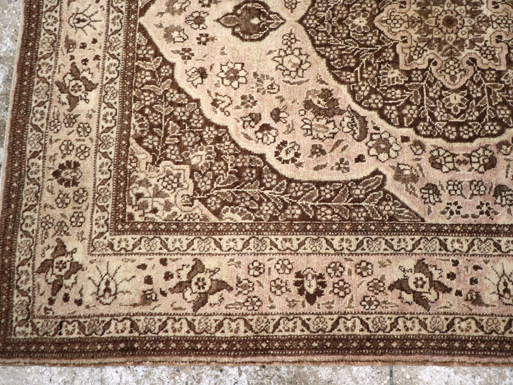 Antique Persian Tabriz Rug, No.13557 - Staging