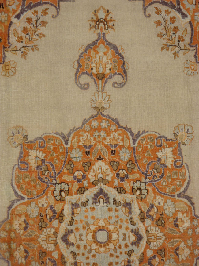 Antique Persian Tabriz Carpet, No.13585 - Staging