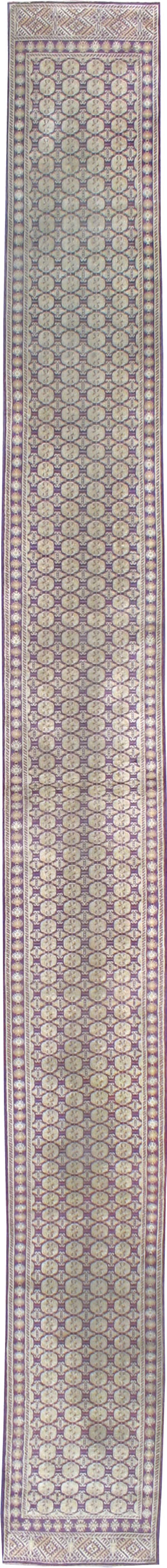 Vintage Indian Cotton Agra runner, No.13609 - Staging