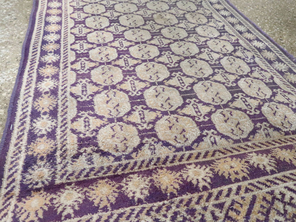 Vintage Indian Cotton Agra runner, No.13609 - Staging