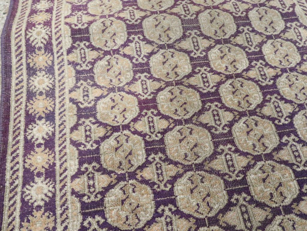 Vintage Indian Cotton Agra runner, No.13609 - Staging