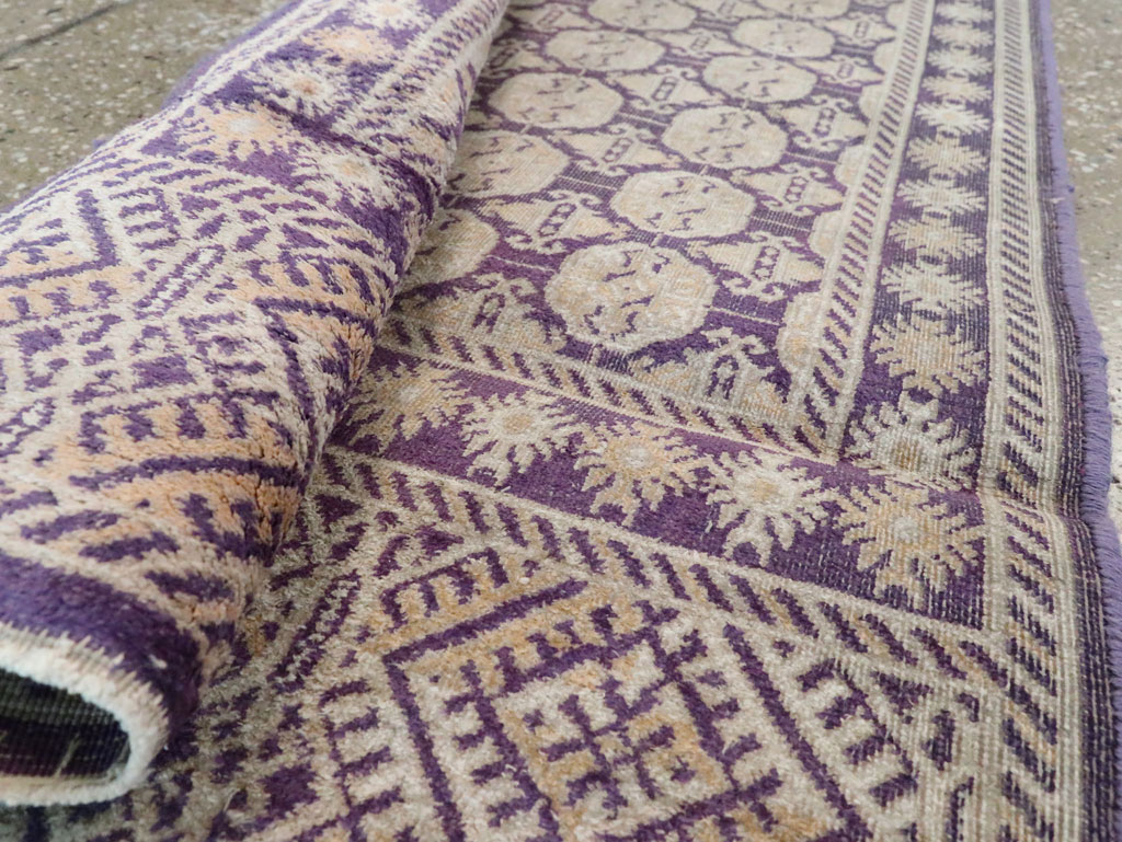 Vintage Indian Cotton Agra runner, No.13609 - Staging