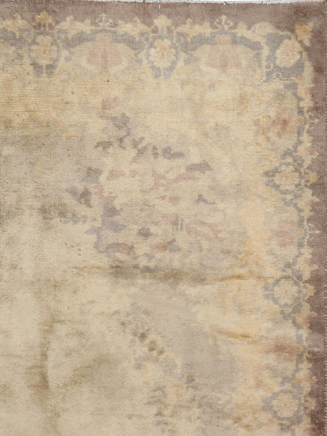 Vintage Indian Lahore Rug, No.13640 - Staging