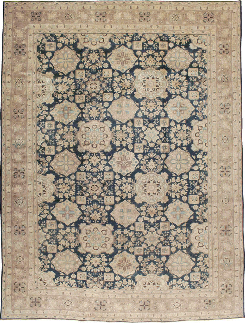 Antique Persian Tabriz Carpet, No.13641 - Staging